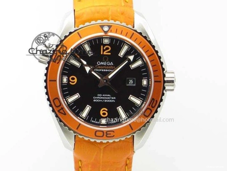 0310 FashionForward De Ville Prestige Real Power Reserve SS TW 1:1 Best Edition White Dial SS Markers On Leather Strap A 8095